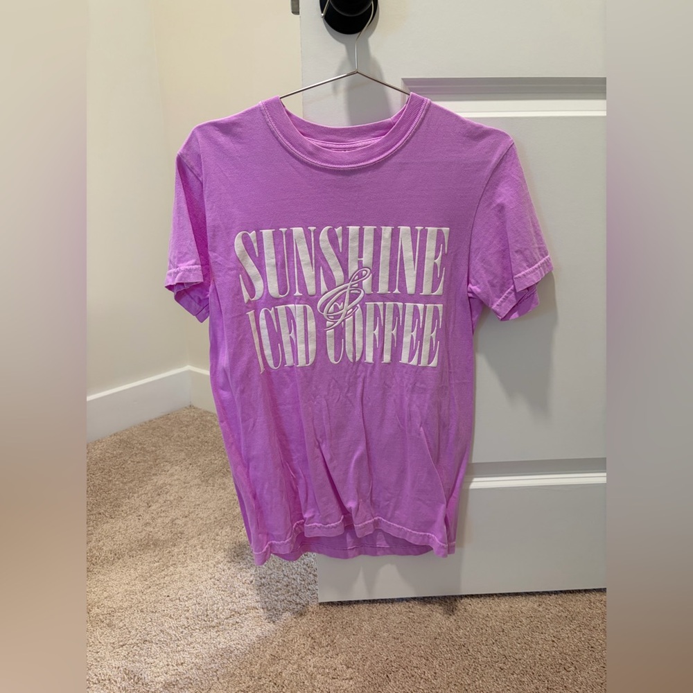 Comfort Colors Sunshine & Iced Coffee Tee